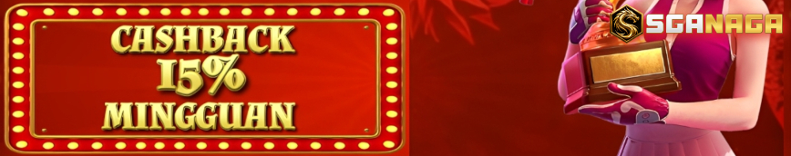  BONUS CASHBACK MINGGUAN